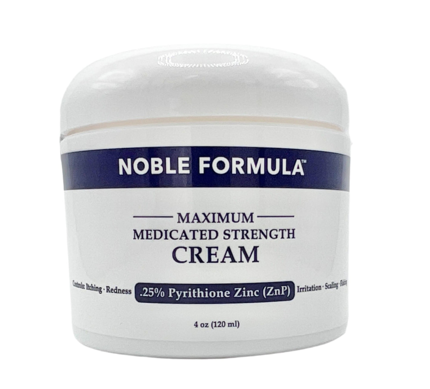 NOBLE FORMULAᵀᴹ CREAM   0.25% Pyrithione Zinc (ZNP)