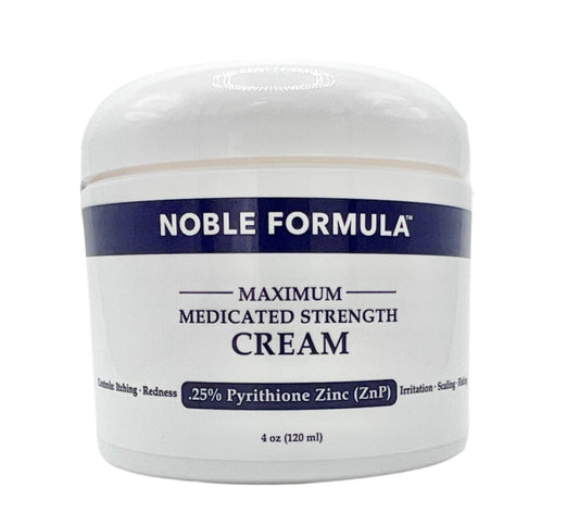 NOBLE FORMULAᵀᴹ CREAM   0.25% Pyrithione Zinc (ZNP)