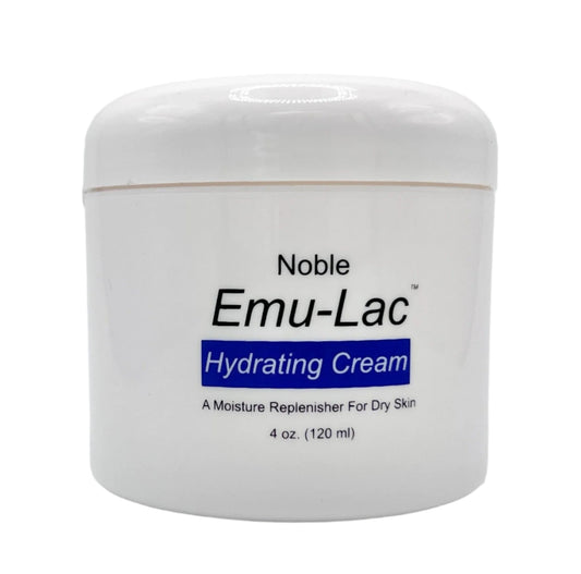 NOBLE EMU-LAC CREAM   10% Ammonium Lactate  Alpha Hydroxy Hydrating cream