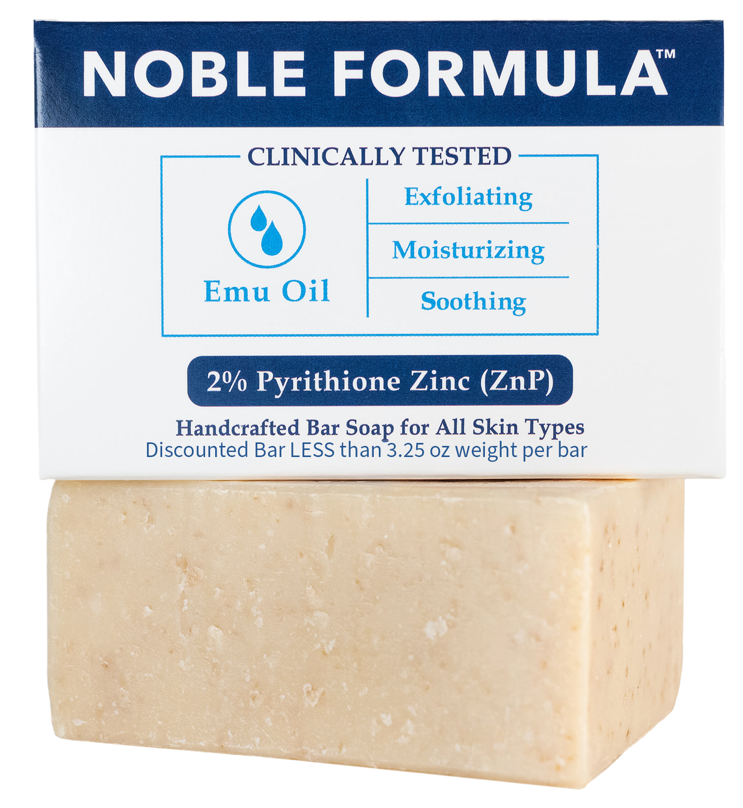 EMU 2% ZnP BAR SOAP