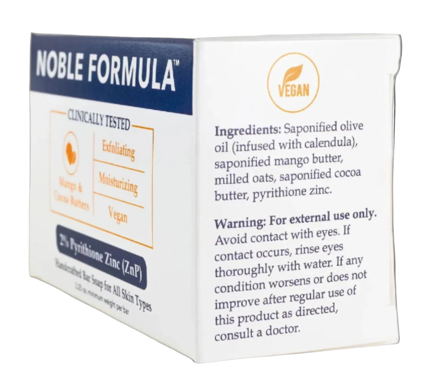 MANGO AND COCOA BUTTER 2% ZnP BAR SOAP