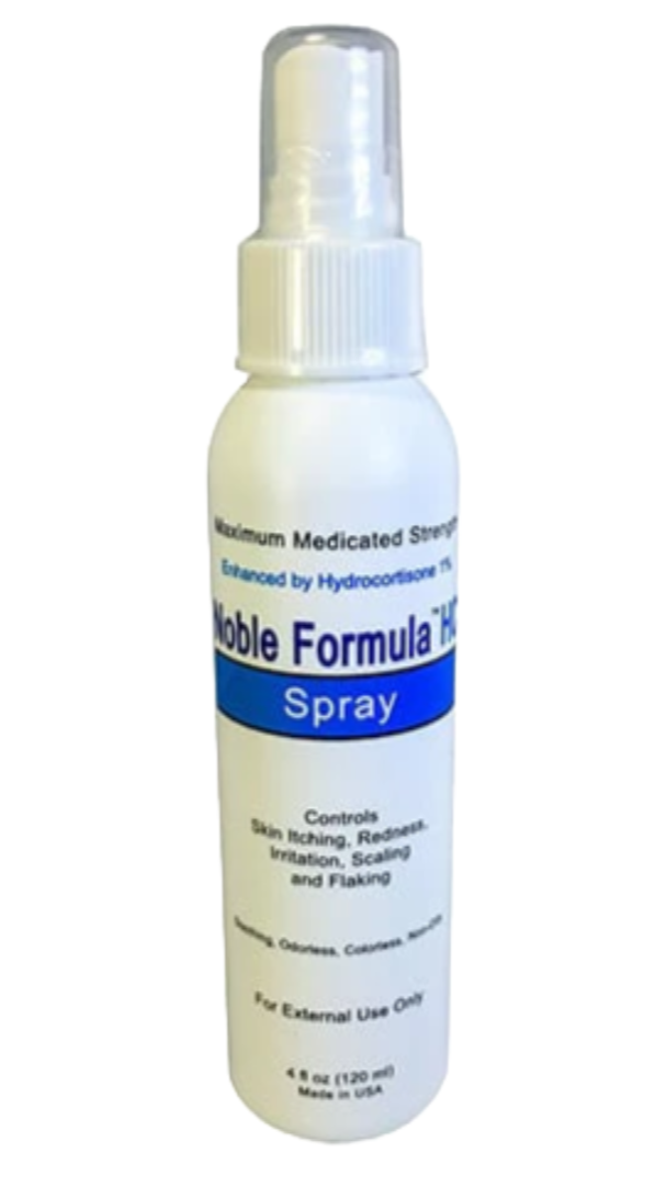 NOBLE FORMULA-HC SPRAY 1% Hydrocortisone w/ 0.25% Pyrithione Zinc