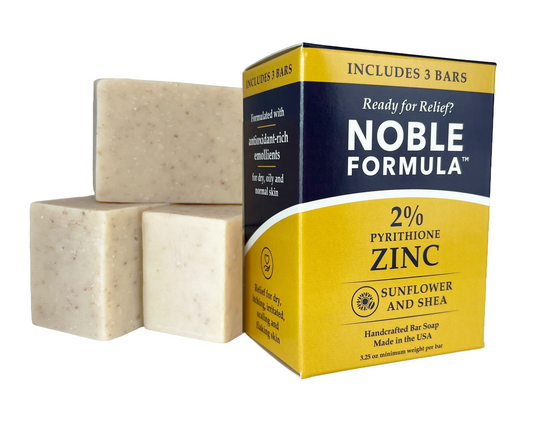 SUNFLOWER & SHEA 2% ZnP BAR SOAP
