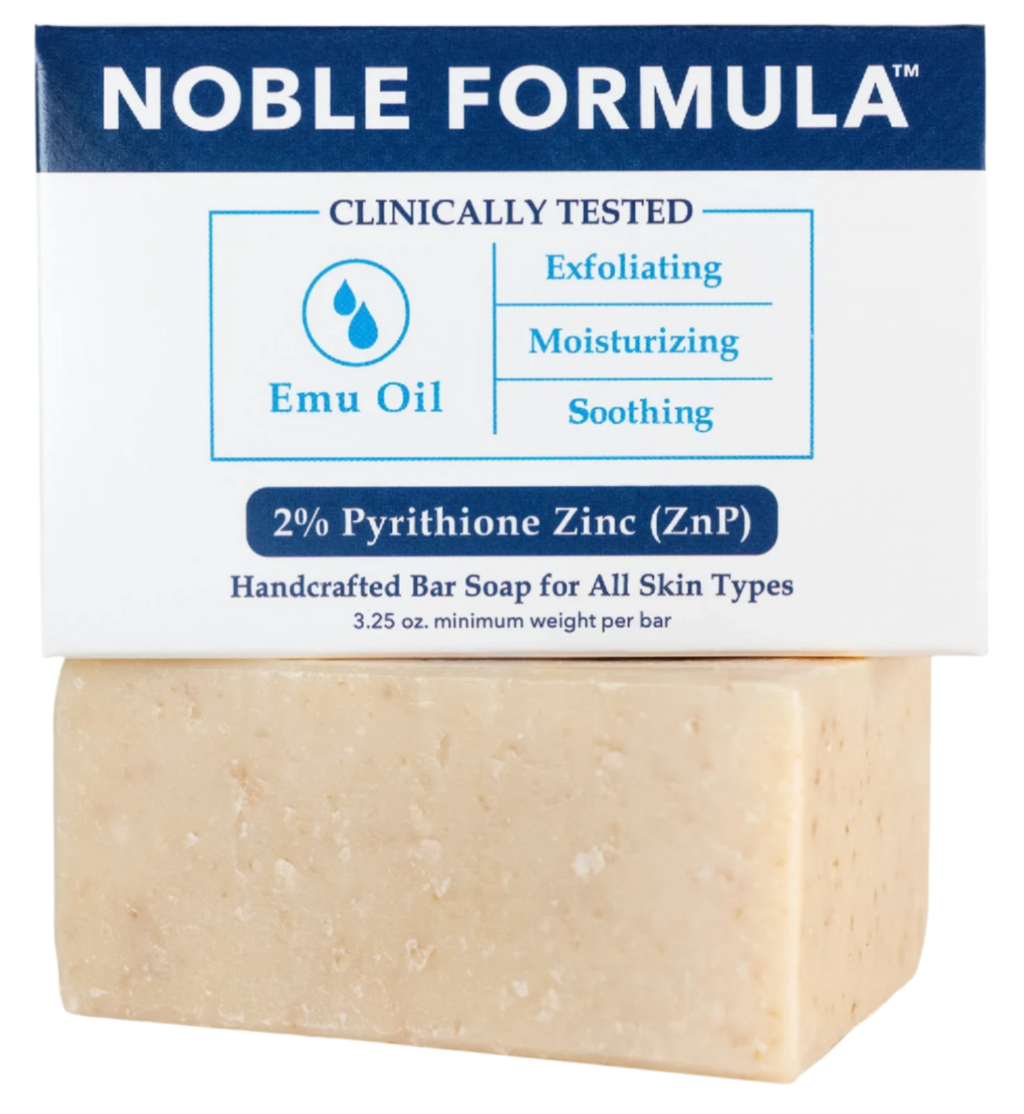 EMU 2% ZnP BAR SOAP