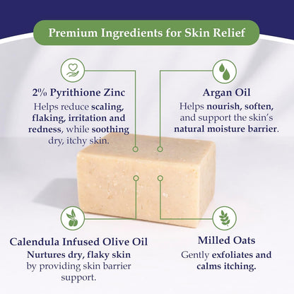 ARGAN OIL 2% ZnP BAR SOAP