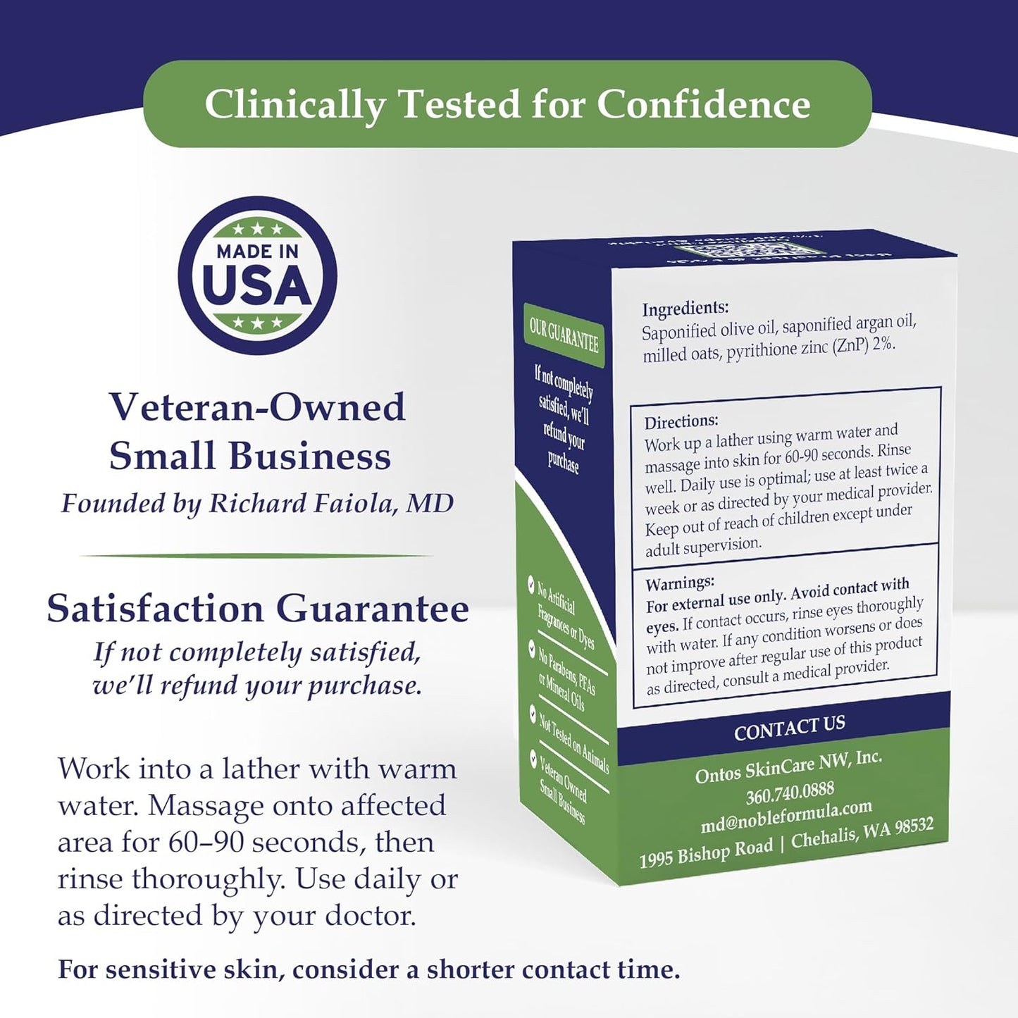 ARGAN OIL 2% ZnP BAR SOAP