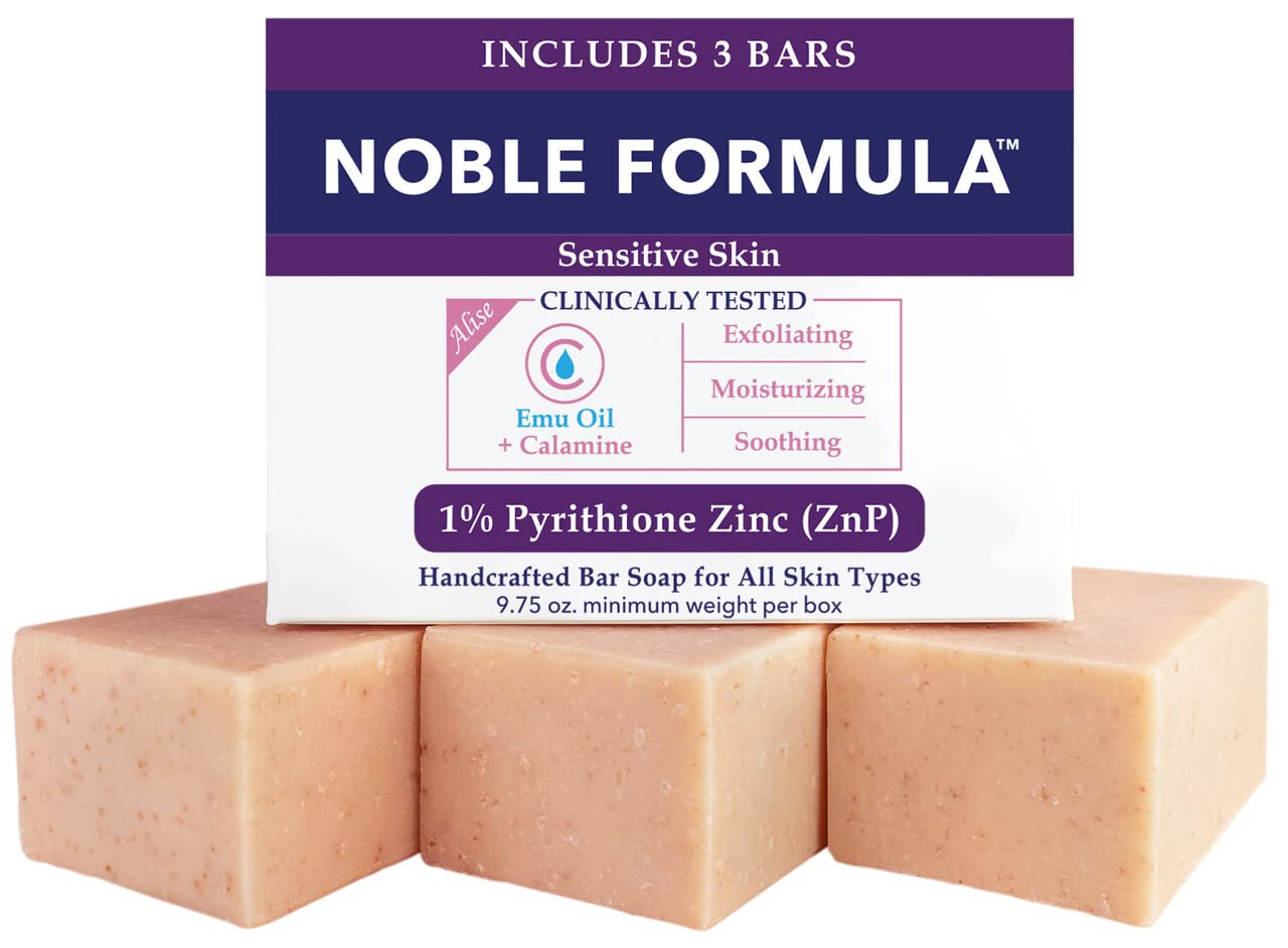 EMU & CALAMINE BAR SOAP 1% ZnP 3 Pack - Alise Sensitive Skin Line