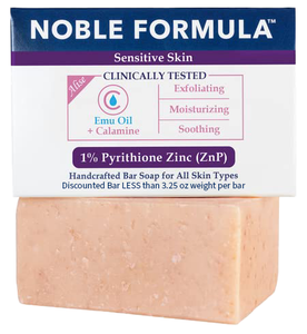 40% SIZE DISCOUNT - NF Alise's Emu Oil & Calamine Bar Soap 1% ZnP