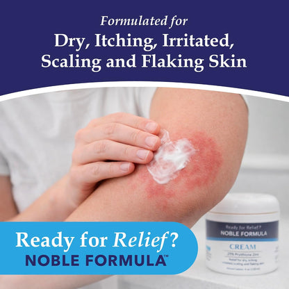 NOBLE FORMULAᵀᴹ CREAM   0.25% Pyrithione Zinc (ZNP)
