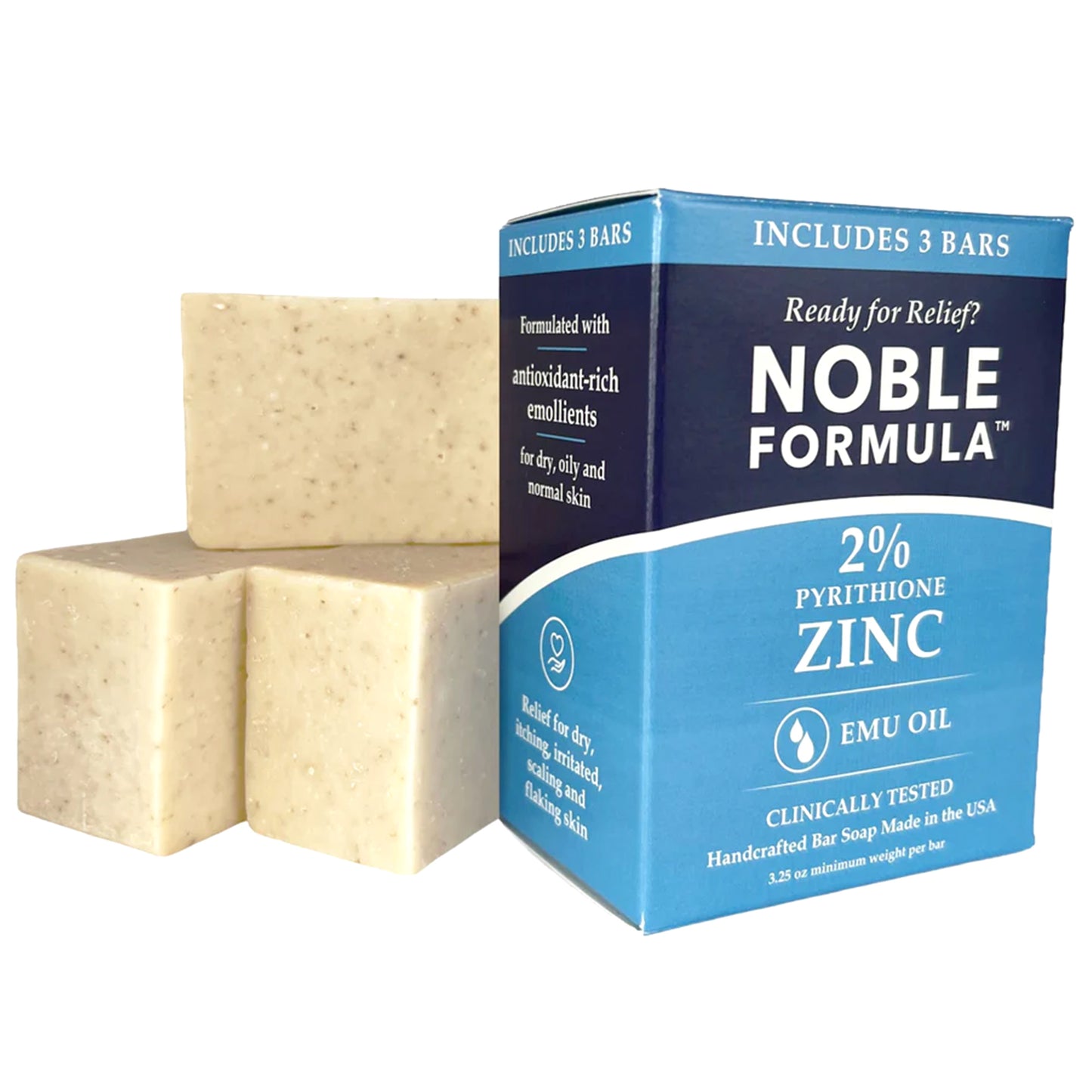 EMU OIL 2% ZnP BAR SOAP