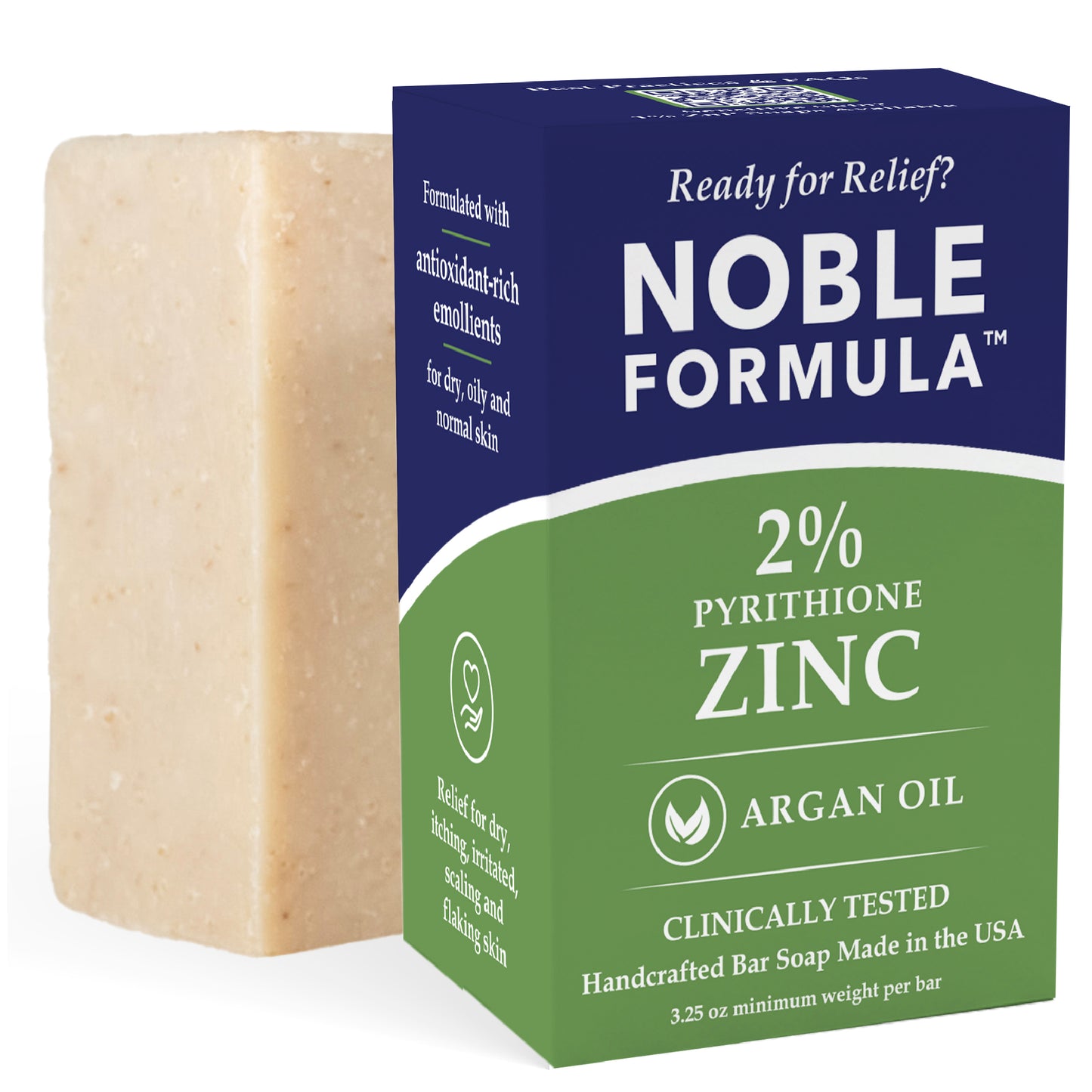 ARGAN OIL 2% ZnP BAR SOAP