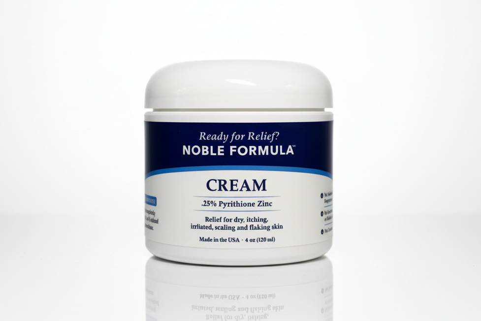 NOBLE FORMULAᵀᴹ CREAM   0.25% Pyrithione Zinc (ZNP)