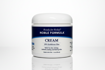 NOBLE FORMULAᵀᴹ CREAM   0.25% Pyrithione Zinc (ZNP)