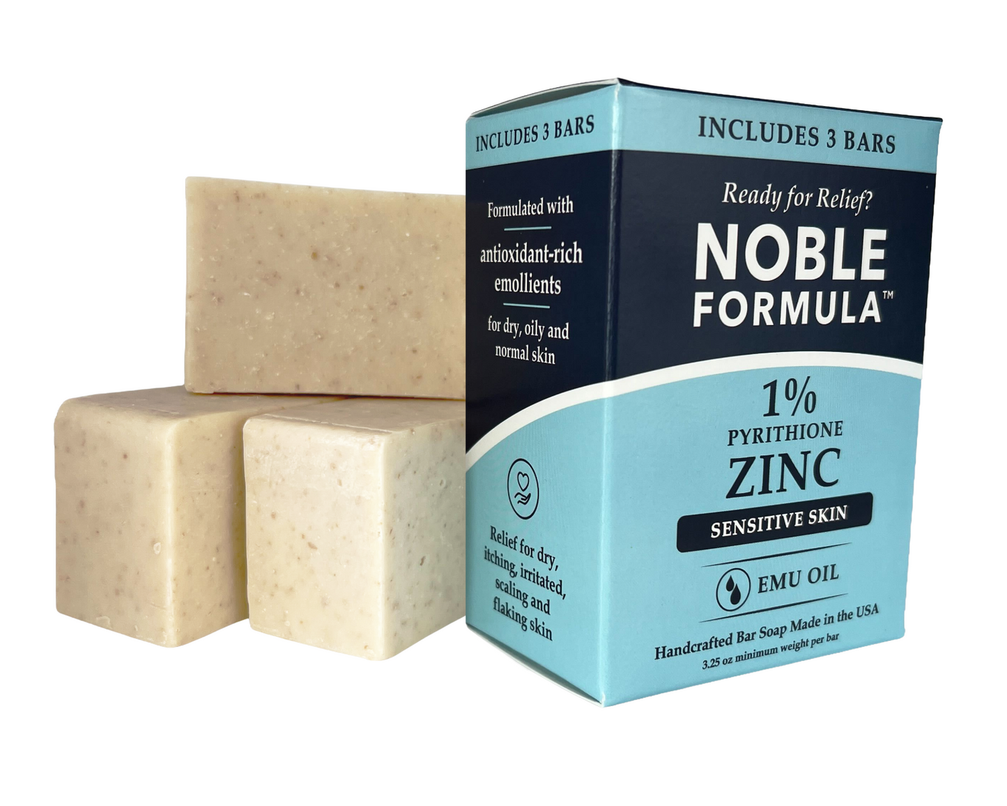 EMU BAR SOAP 1% ZnP - Alise Sensitive Skin Line