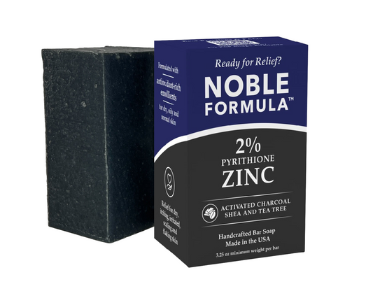ACTIVATED CHARCOAL + SHEA & TEA TREE 2% ZnP BAR SOAP
