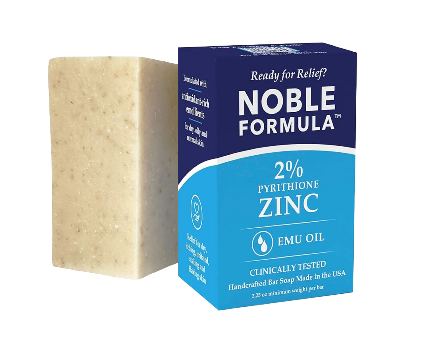 EMU OIL 2% ZnP BAR SOAP