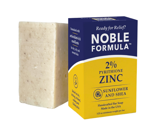 SUNFLOWER & SHEA 2% ZnP BAR SOAP