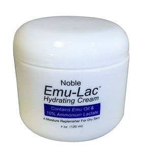 NOBLE EMU-LAC with 10% AMMONIUM LACTATE.  ALPHA HYDROXY HYDRATING CREAM